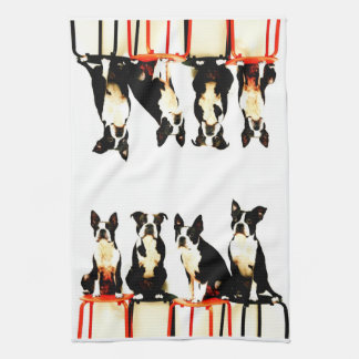 Boston terrier Ⅰ Kökshandduk