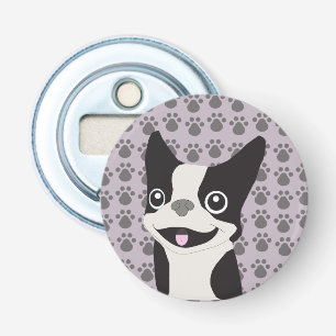 Boston Terrier, Lila lavendel Flasköppnare