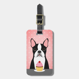 Boston Terrier Luggage Tags Bagagebricka