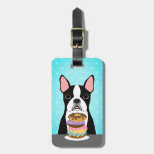 Boston Terrier Luggage Tags Bagagebricka