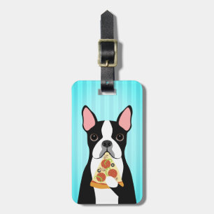 Boston Terrier Luggage Tags Bagagebricka
