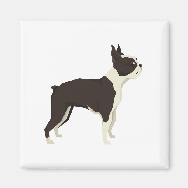 Boston Terrier Magnet (Framsidan)