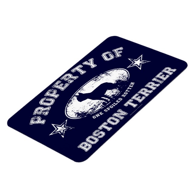 Boston Terrier Magnet (Vänstra Sidan)