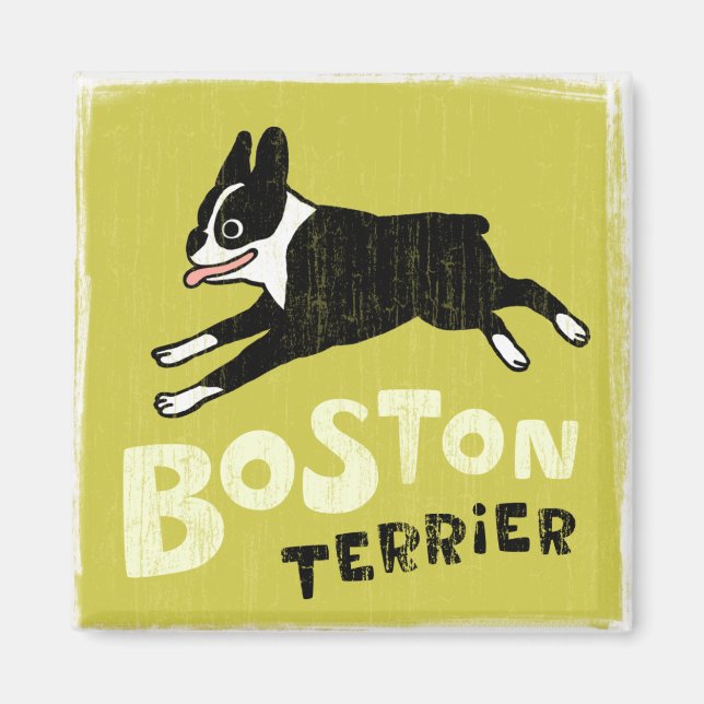 Boston Terrier Magnet (Framsidan)