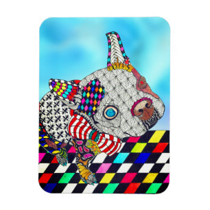 Boston Terrier Magnet 3"x4"