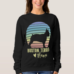 Boston Terrier Mamma Boston Terrier Hund Mamma T Shirt