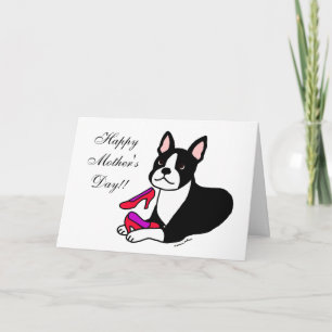 Boston Terrier Mamma (Mors dag-gåvor) Kort