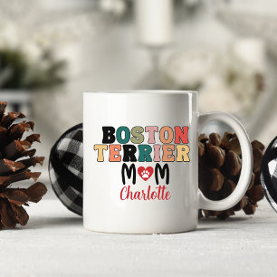 Boston Terrier Mamma Namn Kaffemugg