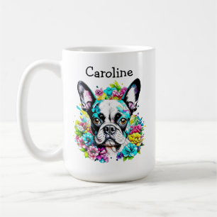 Boston Terrier Mamma Personlig Kaffemugg