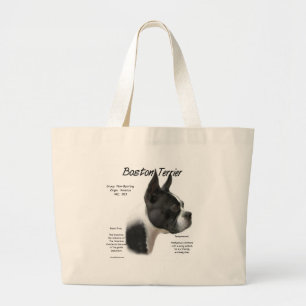 Boston Terrier Möte rasen Jumbo Tygkasse