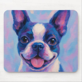 Boston Terrier Mouse Pad Musmatta