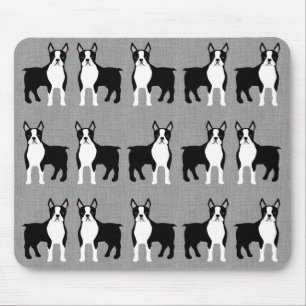 Boston Terrier Mousepad Musmatta