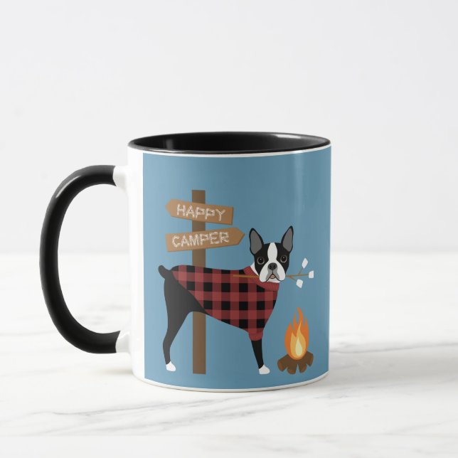 Boston Terrier Mugg (Vänster)