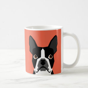 Boston Terrier Mugg Cute Boston Terrier Hund