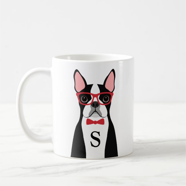Boston Terrier Muggar (Vänster)