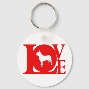 Boston Terrier Nyckelring