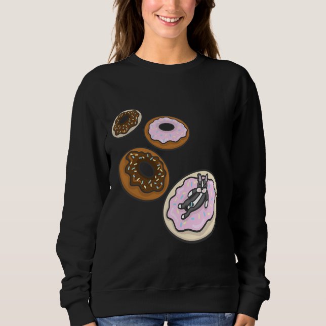 Boston Terrier och Donuts Boston Terrier med Don T Shirt (Framsida)