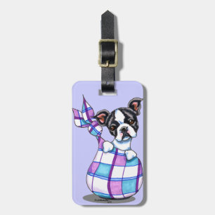 Boston Terrier Play Sack Puppy Bagagebricka