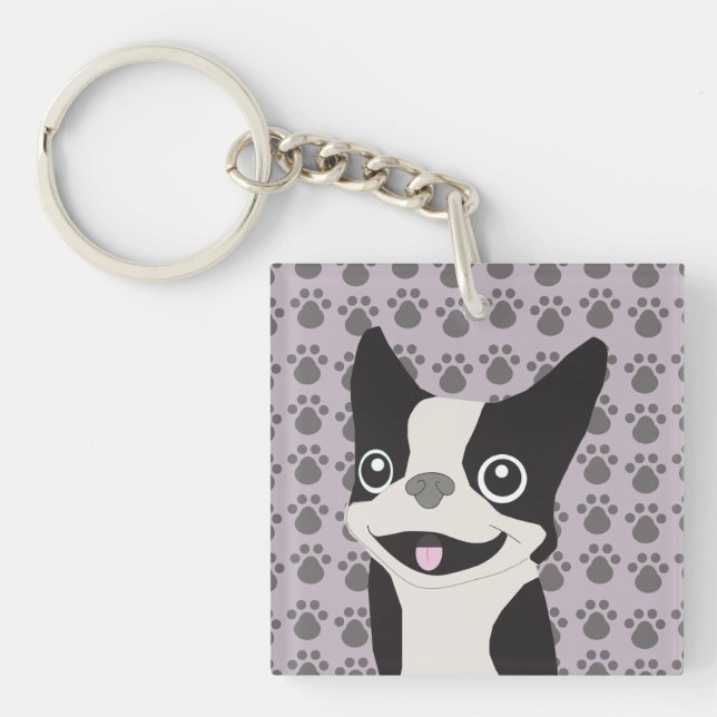 Boston Terrier, Purple lavender (Framsidan)