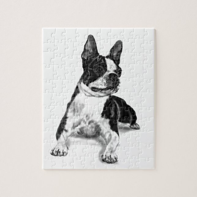 Boston Terrier Pussel (Vertikal)