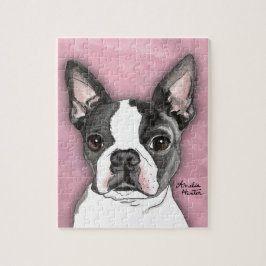 Boston Terrier Pussel