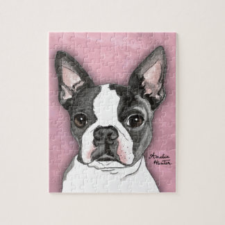Boston Terrier Pussel