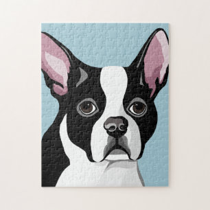 Boston Terrier Pussel