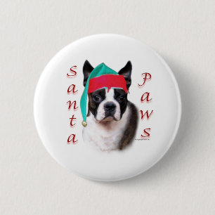Boston Terrier Santa Tassar Knapp
