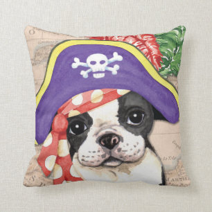 Boston Terrier Sjörövare Kudde