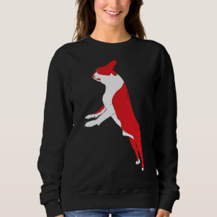 Boston Terrier står på två Ben T Shirt