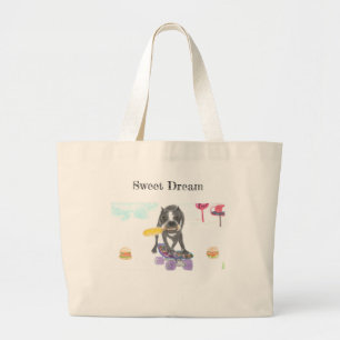 Boston Terrier Sweet Dream Jumbo Tygkasse