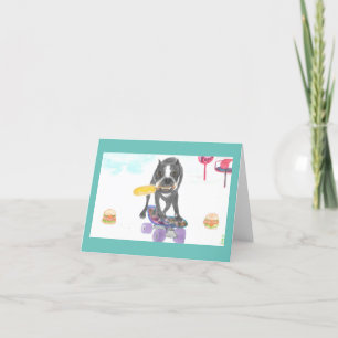 Boston Terrier Sweet Dream Tack Kort