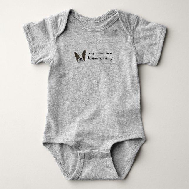 boston terrier t shirt (Framsida)