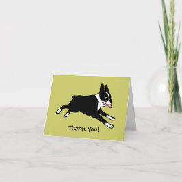 Boston Terrier Tack (Anpassade)