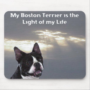 Boston Terrier: Tända av mitt liv Musmatta