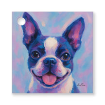 Boston Terrier Tea Party Napkins