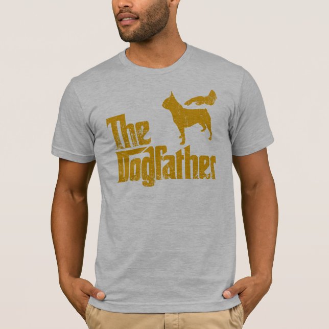 Boston Terrier Tee Shirt (Framsida)