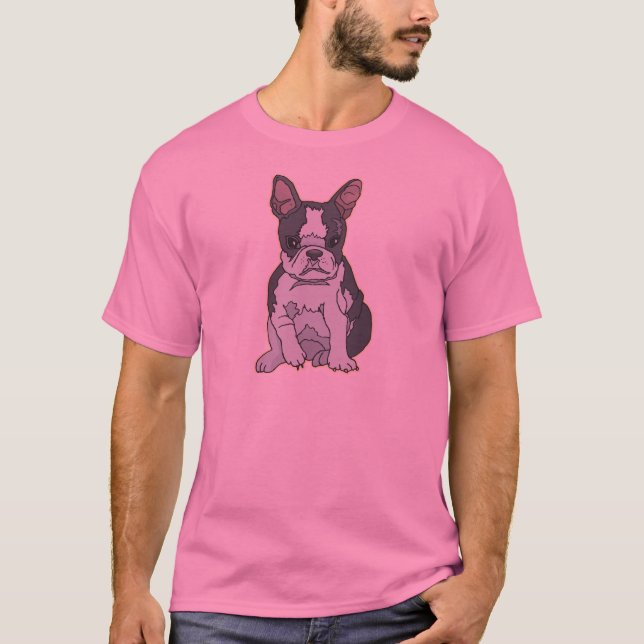 Boston Terrier Tee Shirt (Framsida)