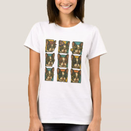 Boston Terrier Trendsetters T Shirt
