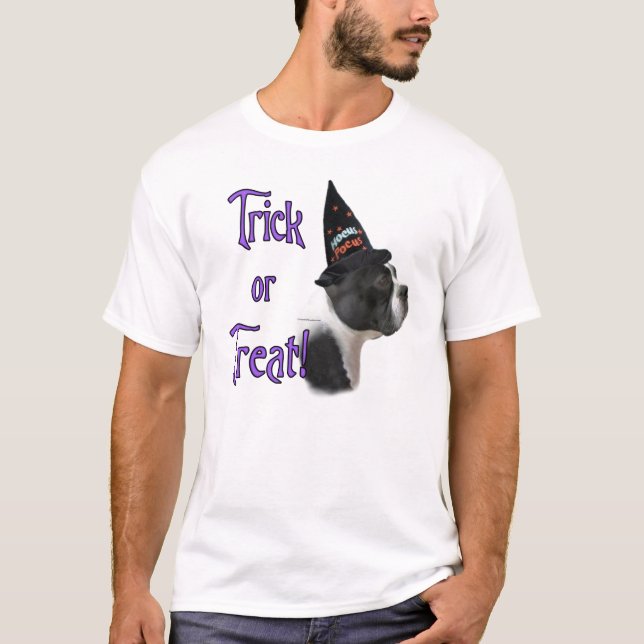 Boston Terrier Trick Tee (Framsida)