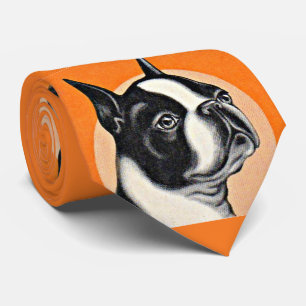 Boston terrier tryck slips