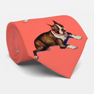 Boston terrier tryck slips