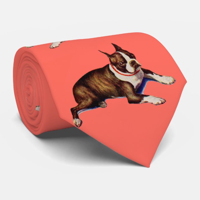 Boston terrier tryck slips (Rullad)