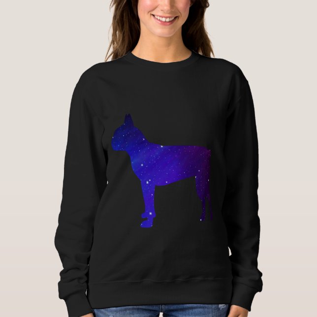 Boston Terrier Universe T Shirt (Framsida)