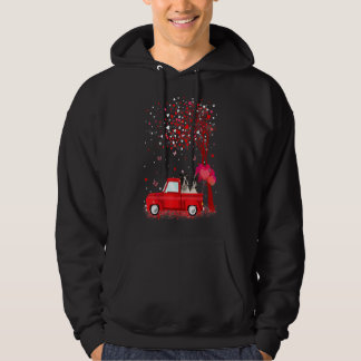Boston Terrier Valentines day Gifts Hundar Red Las Hoodie