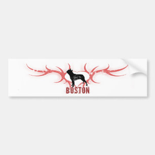 Boston Terrierbildekal Bildekal