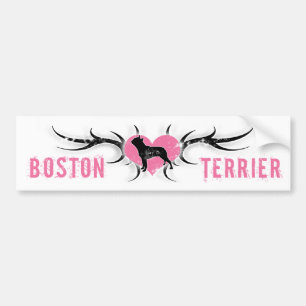 Boston Terrierbildekal Bildekal