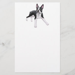 Boston Terrierbrevpapper Brevpapper