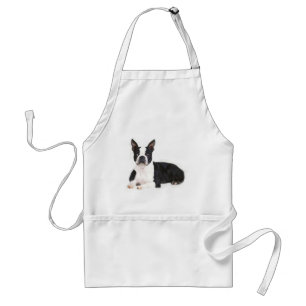 Boston Terrierförkläde Förkläde