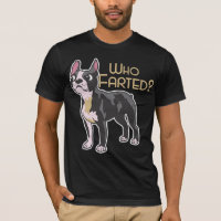 Boston Terrierhund som fes